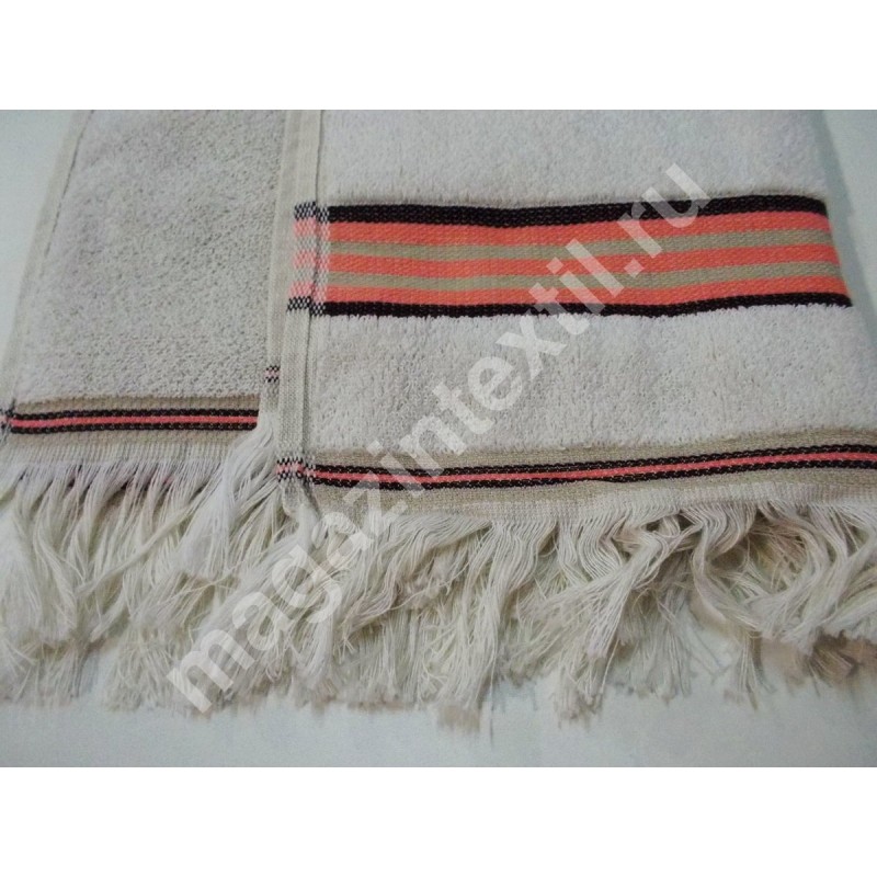 Махровое полотенце с бахромой TRESS